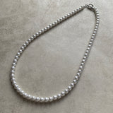 6㎜ White PearlNecklace 45cm