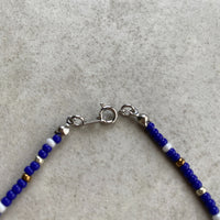 Nativecolor Beeds Necklace 【Blue】 55cm